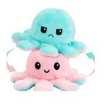 Reversible Octopus Soft Toy (12cm), Cute & Fun Plush Toy for Kids