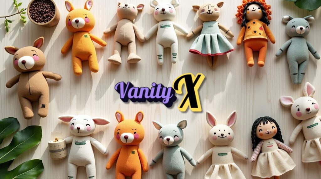 Happy kids playing with top soft toy brands in India